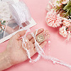 1 Roll Polyester Flower Lace Trims OCOR-HY0001-08A-3