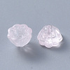 Transparent Baking Paint Glass Beads X-DGLA-T002-08C-2