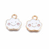 Alloy Enamel Charms ENAM-S121-072L-2