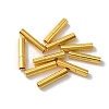 Brass Bayonet Clasps KK-WH0062-36A-G-2