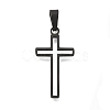 Ion Plating(IP) 304 Stainless Steel Pendants STAS-G217-13B-1