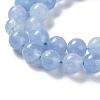 Dyed Natural Malaysia Jade Beads Strands X-G-G021-02B-07-4