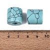 Synthetic Turquoise European Beads G-P520-05O-2