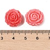 Synthetic Shell Dyed Carved Beads SHEL-U001-01A-3