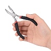 Carbon Steel Bent Nose Jewelry Plier for Jewelry Making Supplies P021Y-6