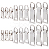 18Pcs 3 Styles Alloy Zipper Pull Tabs FIND-CY0001-83P-1