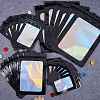 120Pcs 4 Style Rectangle Zip Top Plastic Glitter Holographic Bags OPP-SZ0001-02-5