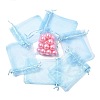 Organza Gift Bags with Drawstring OP-R016-9x12cm-08-2