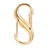 Alloy Double S Snap Hook Spring Keychain Clasps FIND-YW0004-08G-1