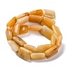 Natural Topaz Jade Beads Strands G-T047-B05-01-3