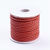 Round Braided Cowhide Cords WL-L009-01H-1