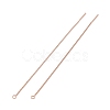 Ion Plating(IP) 304 Stainless Steel Stud Earring Finding STAS-E161-07RG-3