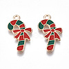 Alloy Enamel Pendants ENAM-Q442-030-RS-2