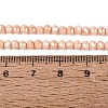 Anti-Tarnish Electroplate Rondelle Glass Beads Strands EGLA-T021-3mm-17-16-4