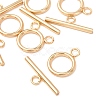 304 Stainless Steel Ring Toggle Clasps STAS-Q179-01G-2