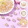 8Pcs Transparent Resin Beads RESI-YW0005-96C-5