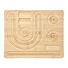 Rectangle Wood Bracelet Design Boards TOOL-YWC0003-03A-2