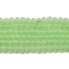 Imitation Jade Frosted Glass Bead Strands LS-EGLA-A039-J4mm-MD01-1
