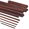 30Pcs 5 Styles Walnut Craft Sticks FIND-OC0013-49-1