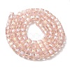 Electroplate Glass Beads Strands EGLA-D018-6x6mm-32-3