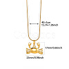 Summer Beach 304 Stainless Steel Pendant Necklaces WG63A68-03-1