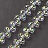 Transparent Glass Beads Strands GLAA-G096-01D-1
