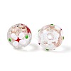 Luminous Handmade Gold Sand Lampwork Beads LAMP-N035-04G-3