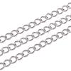 Tarnish Resistant 304 Stainless Steel Twisted Chains CHS-A003K-0.6mm-1