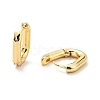 Brass Oval Hoop Earrings for Women X-EJEW-G297-24G-2