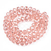 Electroplate Glass Beads Strands LS-EGLA-A034-T6mm-A34-3