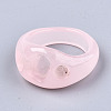 Resin Finger Rings X-RJEW-N033-008-C02-3