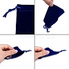 Rectangle Velvet Pouches TP-R022-5x7-03-2