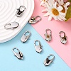 Tarnish Resistant 201 Stainless Steel Lobster Claws Key Clasps STAS-Q131-4