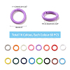 480Pcs 16 Colors Iron Quick Link Connectors IFIN-PH0024-68-2