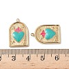 304 Stainless Steel Pendants STAS-H483-31G-01-3