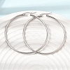 201 Stainless Steel Hoop Earrings SA-CBA4A0D-16P-F-1