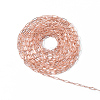 Brass Paperclip Chains CHC-T008-07RG-4