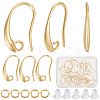 30Pcs Brass Earring Hooks DIY-CN0002-55-1