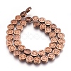 Autumn Theme Non-magnetic Synthetic Hematite Bead Strands G-I208-12-C-1