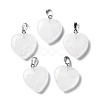 Natural Quartz Crystal Pendants G-E467-03H-FF-1