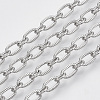 Tarnish Resistant 304 Stainless Steel Cable Chains STAS-R100-16-4