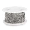 Tarnish Resistant 304 Stainless Steel Twisted Chains CHS-H007-70P-3