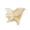 Brass Enamel Connector Charms KK-G415-29G-02-2