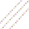 Handmade Glass Beaded Chains CHS-P016-45G-05-1