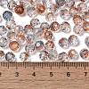 Transparent Colours Glass Round Beads SEED-F006-04A-03-4