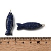 Natural Dyed Lapis Lazuli Carved Pendants X-G-G314-01G-05-3