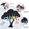 Opaque Acrylic Earring Display Tree EDIS-WH0030-12-3