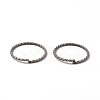 Non-Tarnish 304 Stainless Steel Saw Cut Open Jump Rings STAS-L262-37A-P-1