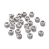 Brass Spacer Beads KK-K249-03B-P-1