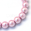 Baking Paint Pearlized Glass Pearl Round Bead Strands HY-Q003-6mm-47-2